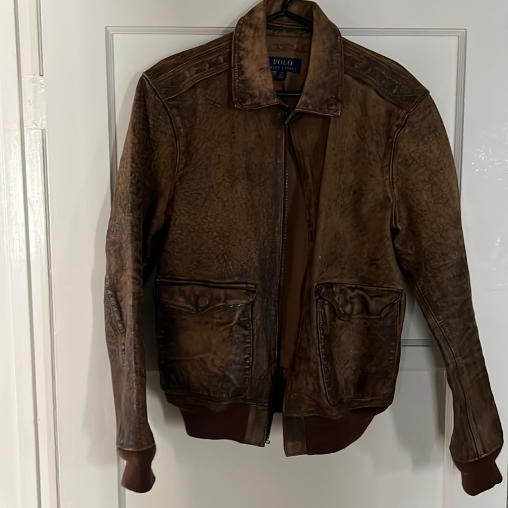 Leather jacket